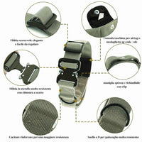 Diapositiva delle caratteristiche del collare in tessuto nylon Rex