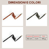 Dimensioni e colori del guinzaglio Argo