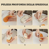 Spazzola Pawvella Classic completamente smontabile e facile da pulire