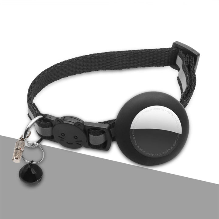 Collare per gatti Pawvella Felix Track colore nero, design sobrio e sicuro