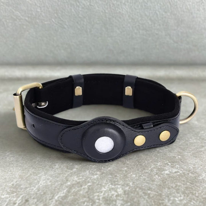 Collare in pelle Argo colore nero