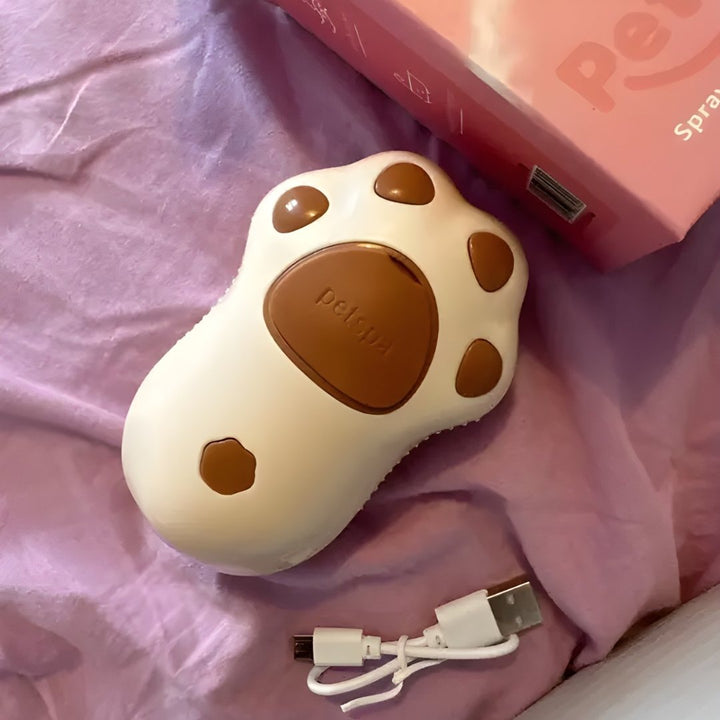 Spazzola Pawvella Paw con design compatto per cani e gatti