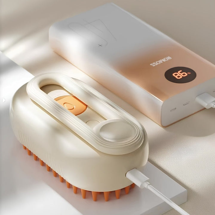 Spazzola ricaricabile via USB-C Pawvella Classic per toelettatura comoda e moderna