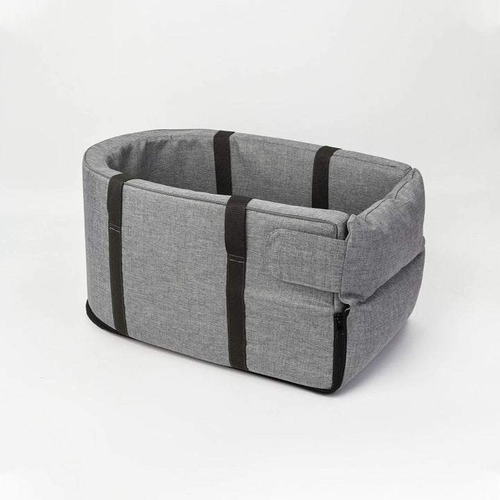 Trasportino Pawvella Paw-Go colore grigio vuoto, design essenziale ed elegante